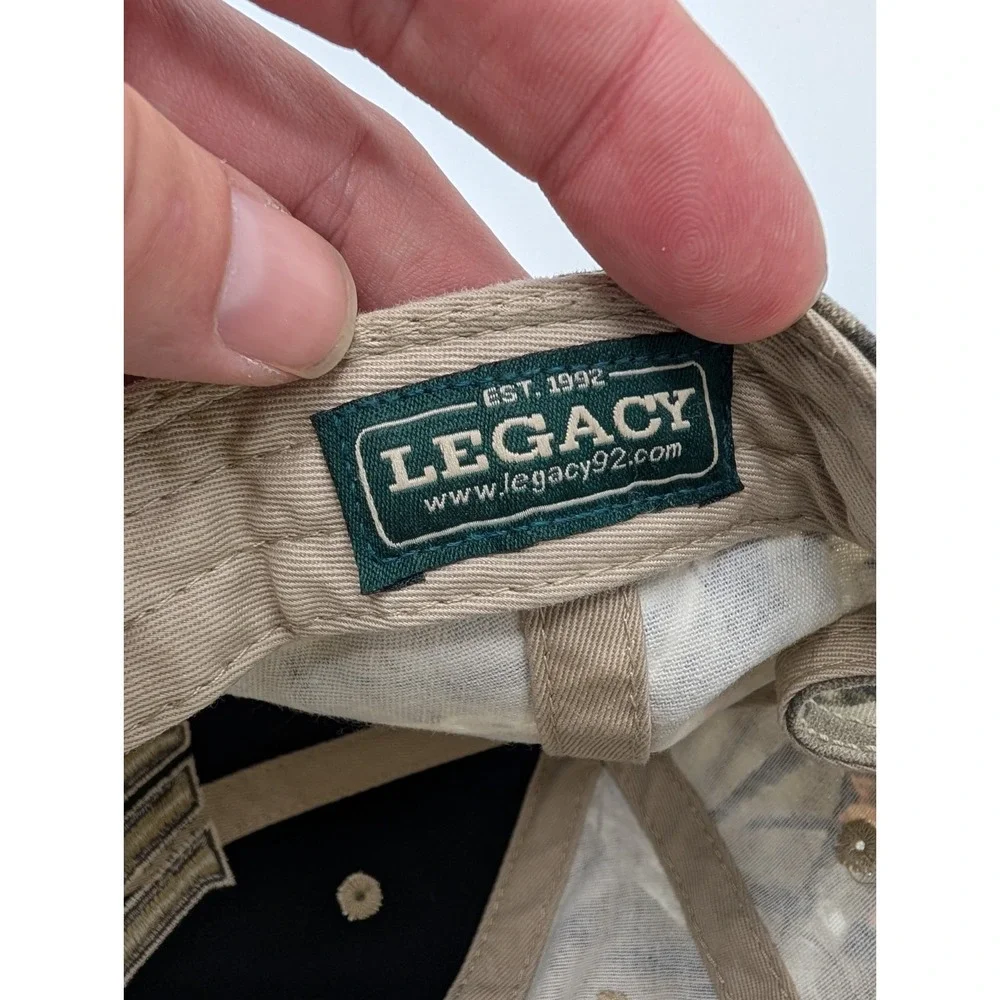 Midstate Equipment Hat Adjustable Lost Camo Embroidered Logo